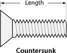 countersunk screw