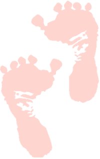 baby foot prints
