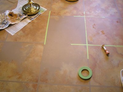 painting a concrete floor