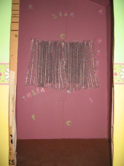 picture of curtains made for play house