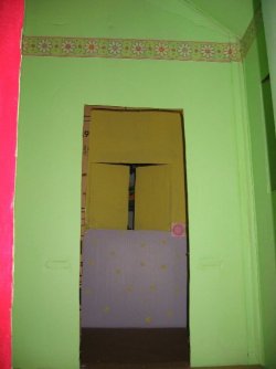 door of playhouse